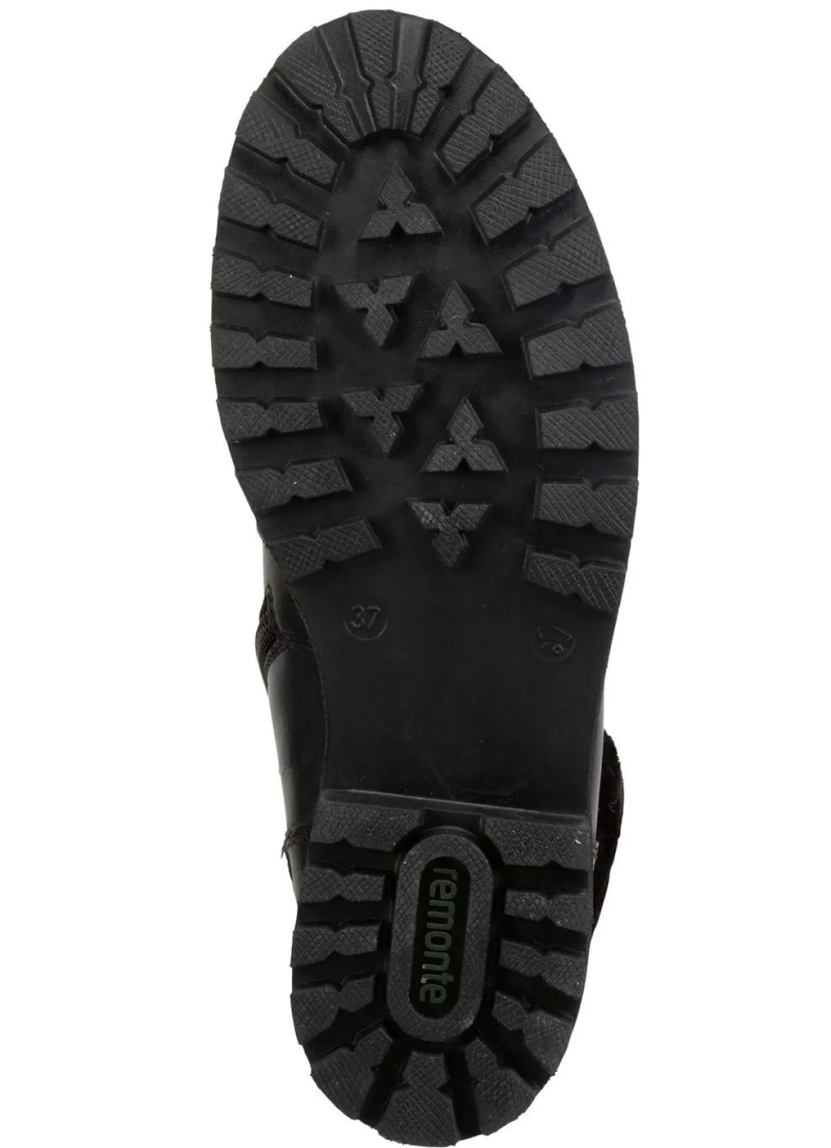 Remonte Schnür-Stiefelette mit Plüschkragen