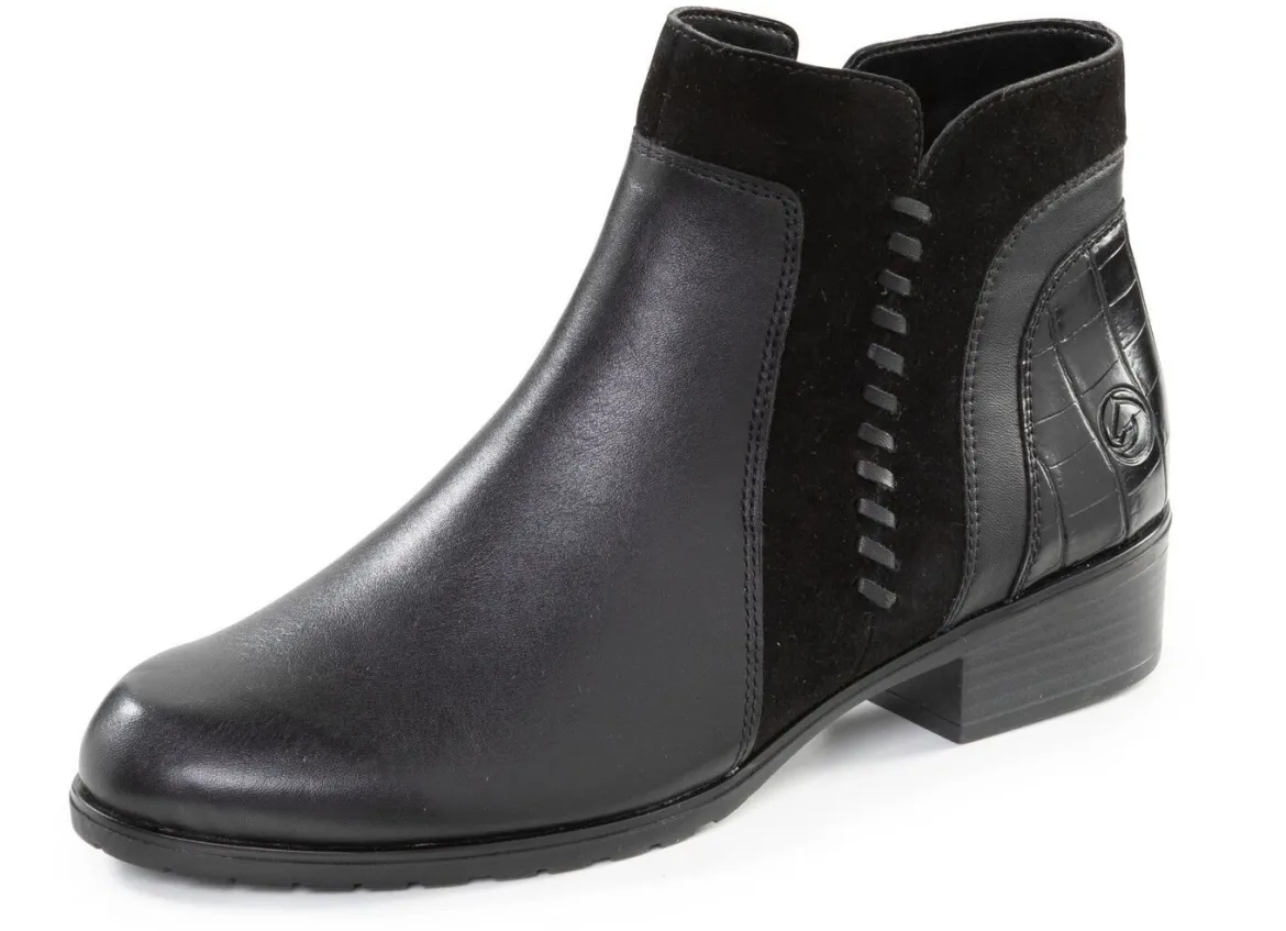 Remonte Stiefelette mit seitlicher Zier-Naht
