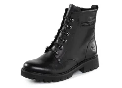 Remonte Stiefelette mit trendigen Zierketten in Schnür-Optik