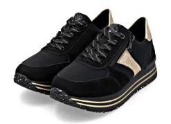 Remonte, trendige Damen-Sneaker, Weite G, mit herausnehmbarem Fußbett