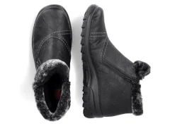 Rieker, gefütterte Damen-Boots, Winterschuhe, mit Reißverschluss