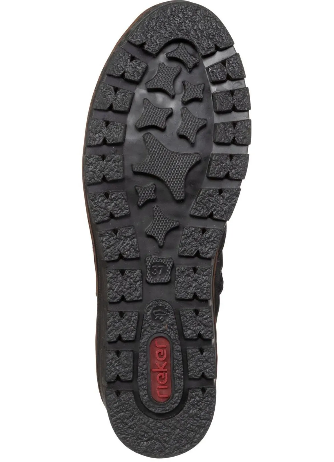 Rieker, gefütterte Damen-Stiefeletten, Winterschuhe, mit Reißverschluss