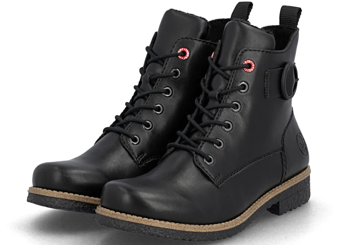 Rieker, klassische Damen-Stiefeletten, mit Reißverschluss