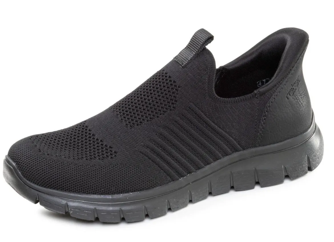 Rieker, leichte Herren-Slipper, mit verstärkter Hinterkappe