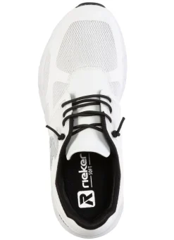 Rieker Sneaker aus teilweise beschichtetem Meshmaterial