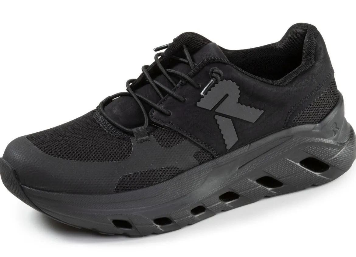 Rieker, sportive Damen-Sneaker, Weite G, mit herausnehmbarem Fußbett