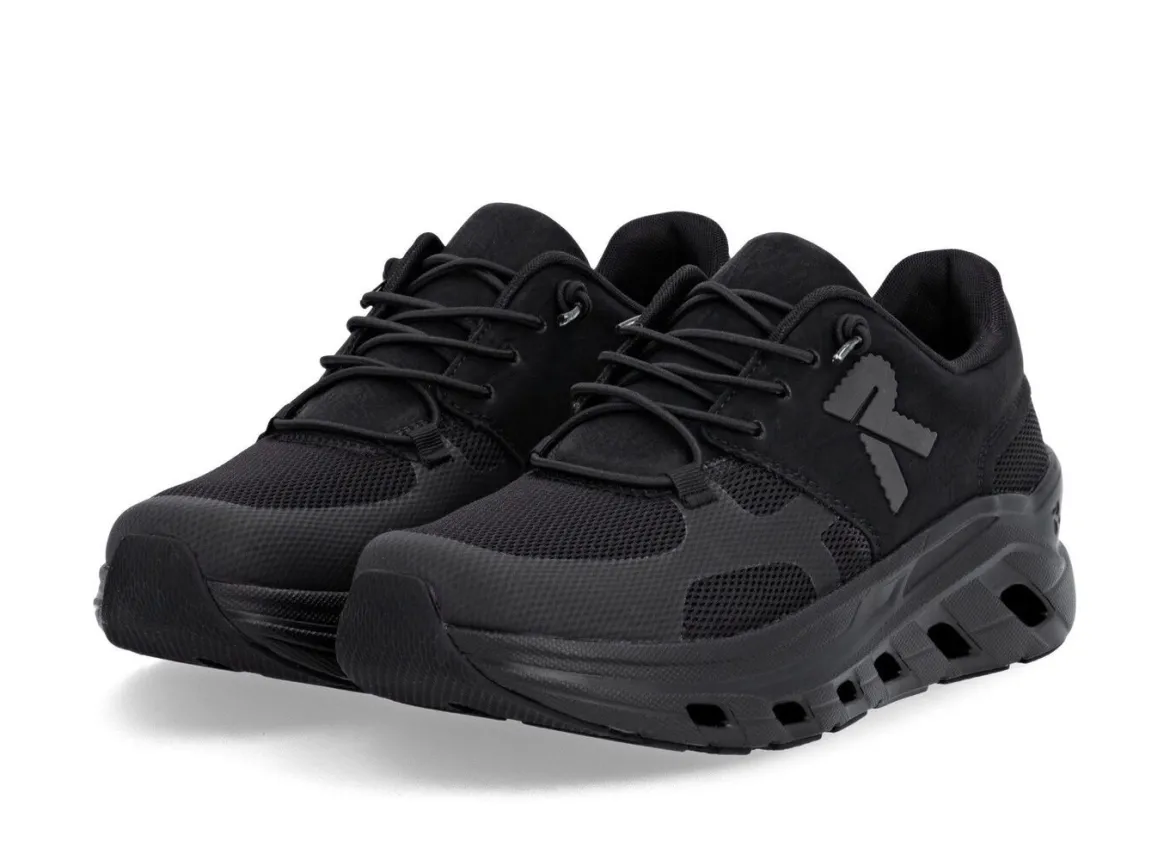 Rieker, sportive Damen-Sneaker, Weite G, mit herausnehmbarem Fußbett