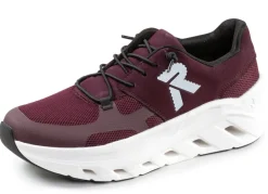 Rieker, sportive Damen-Sneaker, Weite G, mit herausnehmbarem Fußbett
