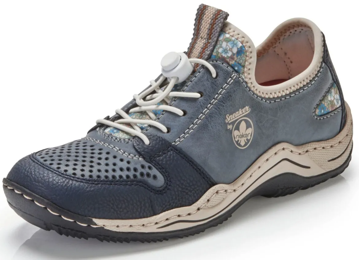 Rieker, sportliche Damen-Sneaker, mit herausnehmbarem Fußbett