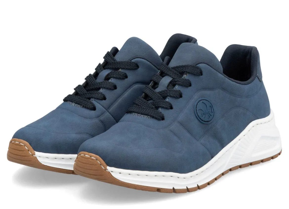 Rieker, stylische Damen-Sneaker, Weite H, mit herausnehmbarem Fußbett