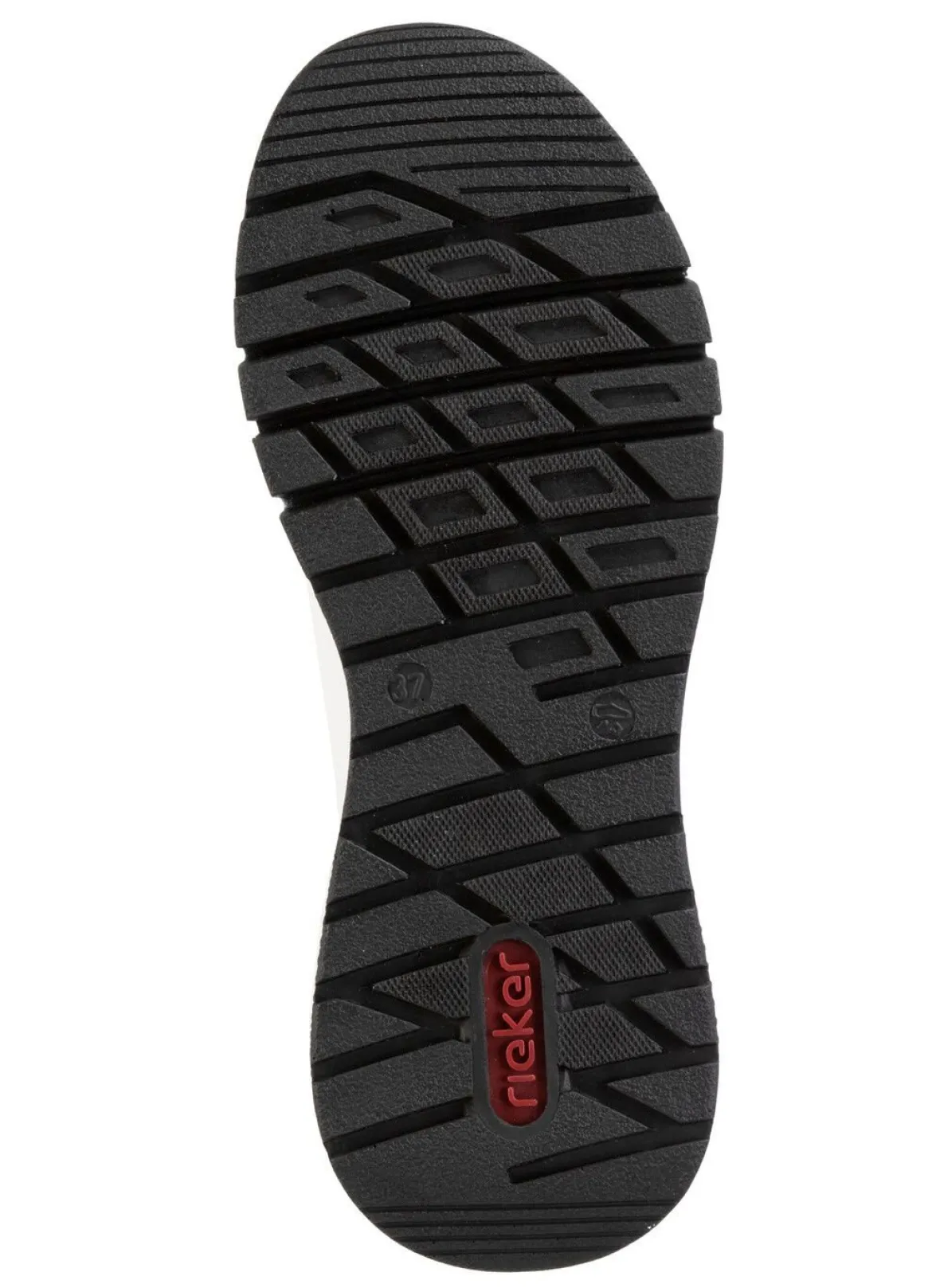 Rieker, stylische Damen-Sneaker, Weite H, mit herausnehmbarem Fußbett
