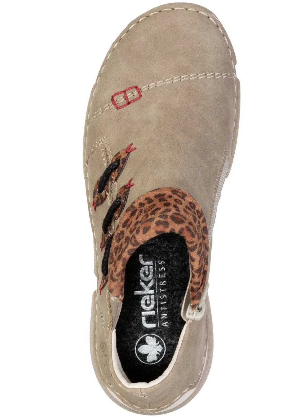 Rieker, trendige Damen-Boots, Winterschuhe, mit Reißverschluss