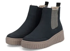 Rieker, trendige Damen-Boots, Winterschuhe, mit herausnehmbarem Fußbett