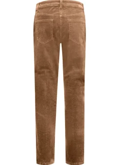 Samtweiche Hose in 5-Pocket-Form