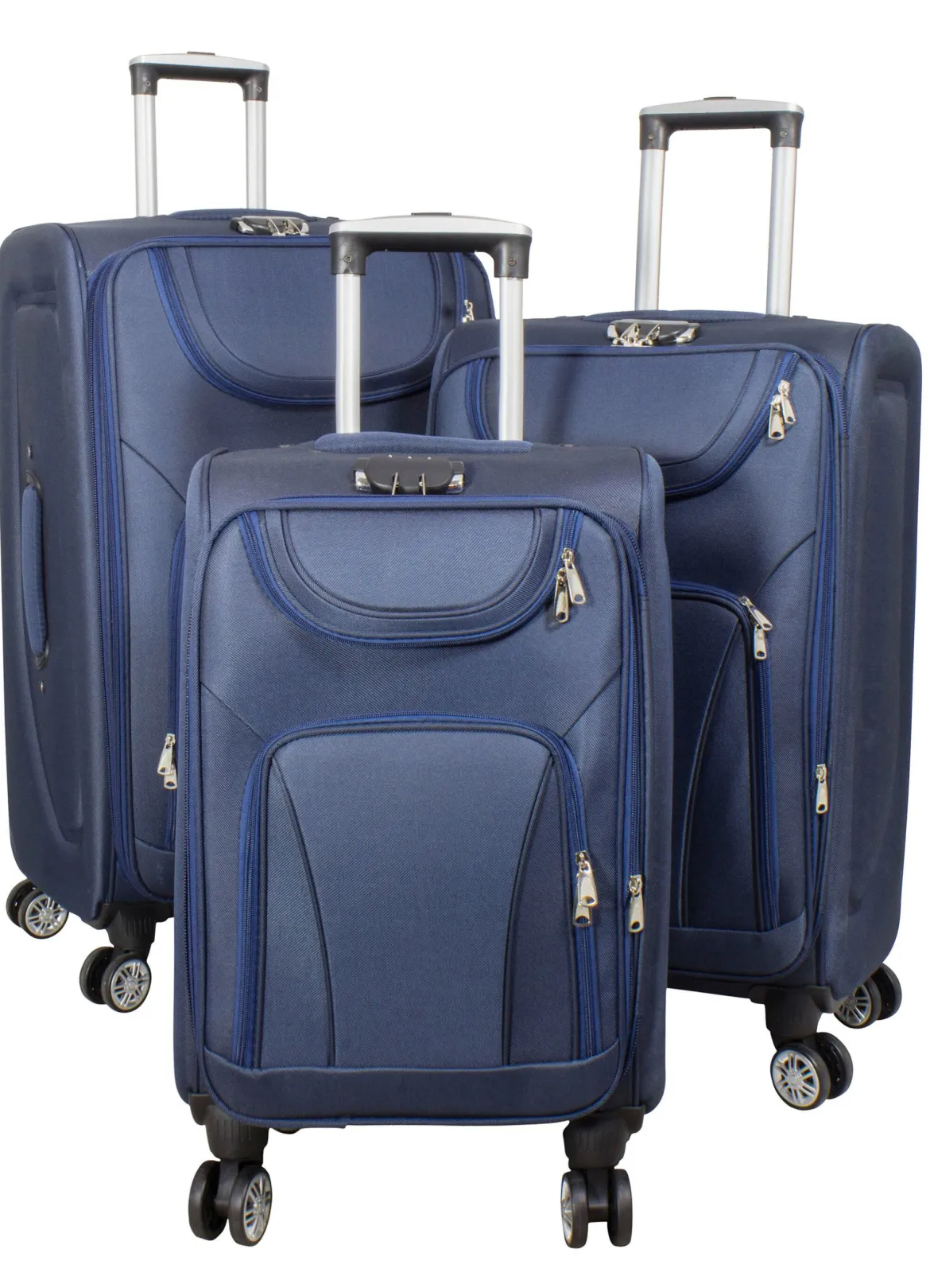 Schicke Reisebegleiter - Koffer-Set 3-teilig