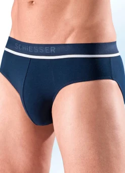 Schiesser Dreierpack Slips aus Feinjersey