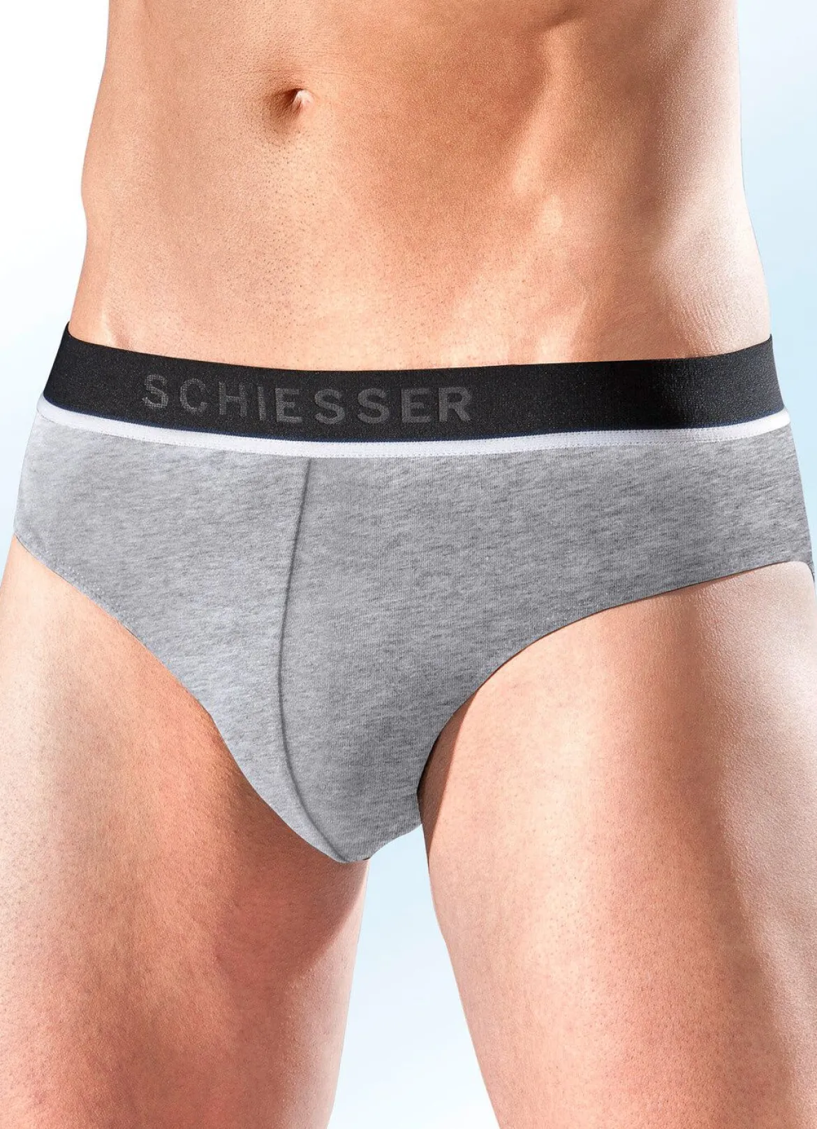 Schiesser Dreierpack Slips aus Feinjersey