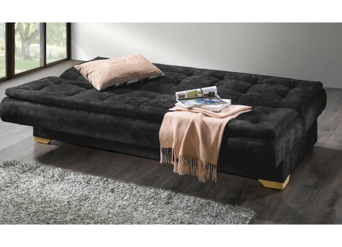 Schlafsofa mit Bettkasten für eine erholsame Auszeit