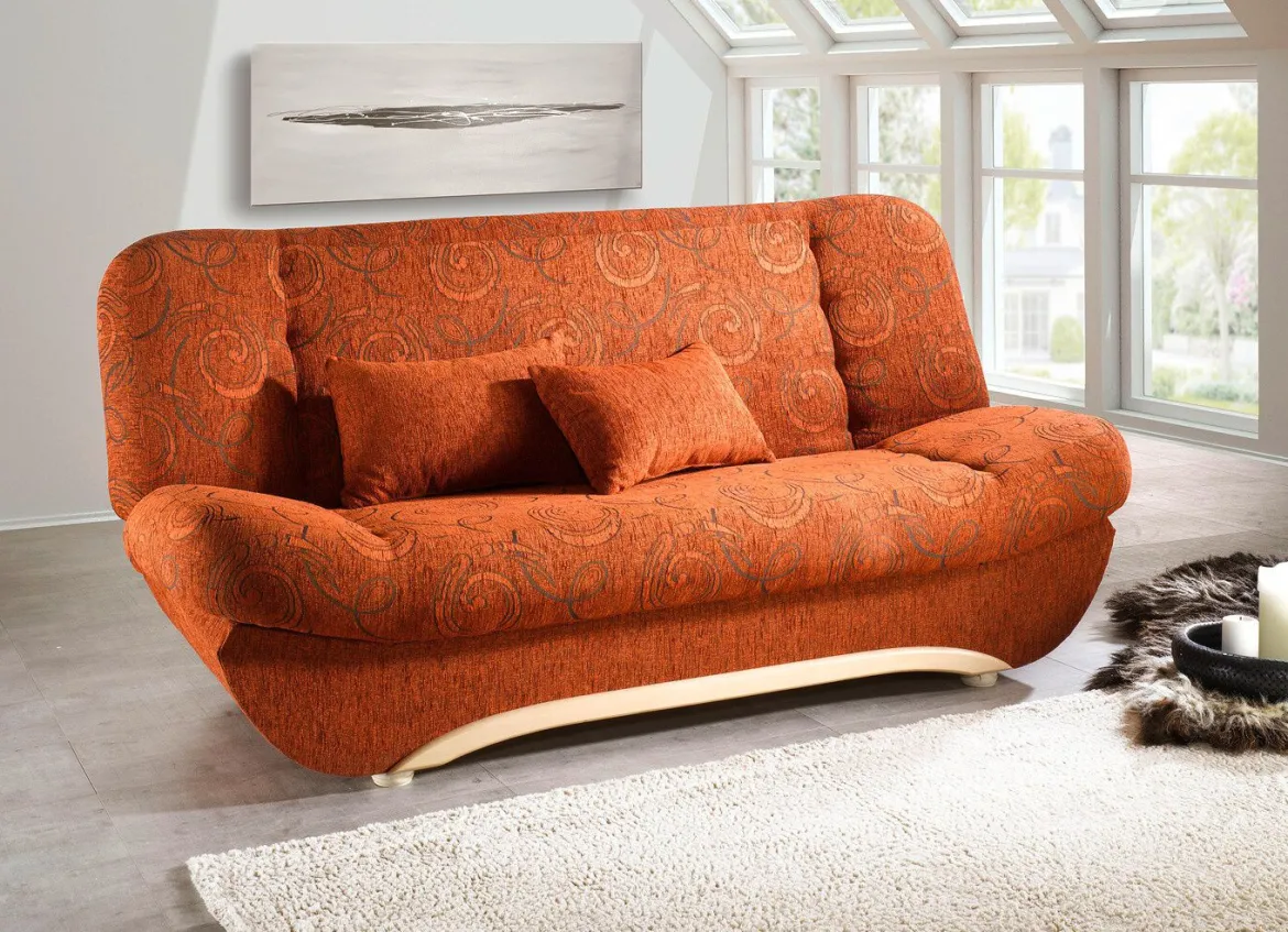 Schlafsofa mit komfortabler Polsterung