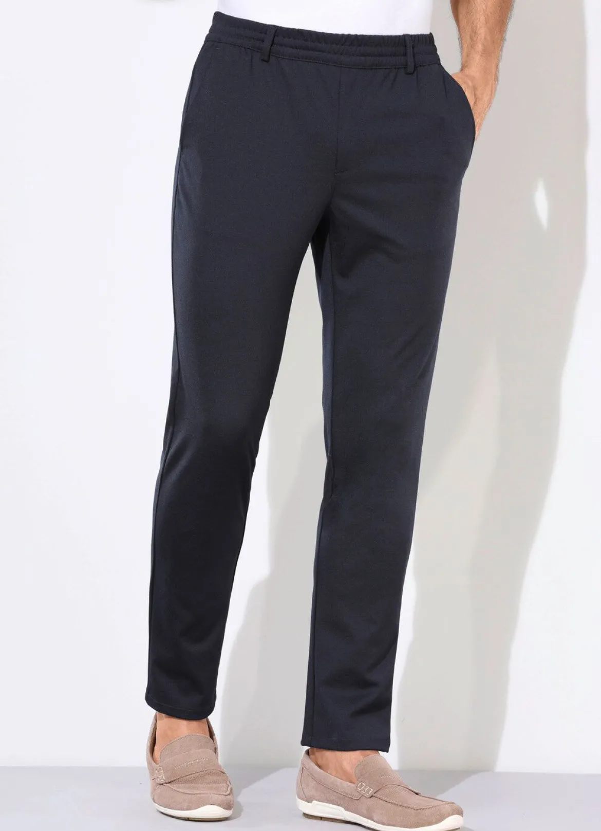 Schlupfhose mit Gummibund in 3 Farben