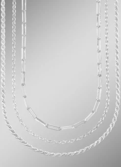 Schmuckset, 3-teilig, aus drei Halsketten