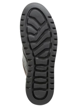 Schnür-Sneaker aus Nappaleder
