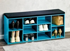 Schuhbank mit Sitzkissen