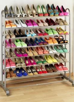 Schuhregal mit Platz für bis zu 42 Paar Schuhe