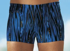 Schwab Badehose in höherer Kastenform mit Reißverschlusstasche