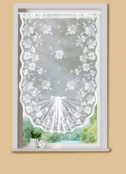Schwalbenschwanz Blumenranke mit Stangendurchzug