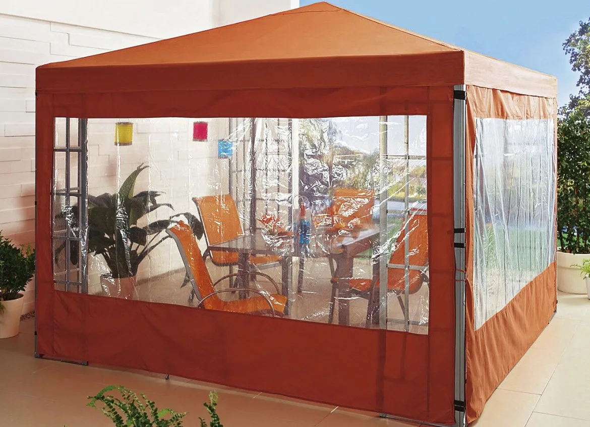 Seitenwand-Set, 2-teilig für Pavillon