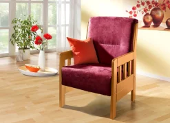Sessel aus massiver Kiefer