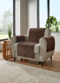Sessel- und Sofaschoner mit Anti-Rutsch-Beschichtung