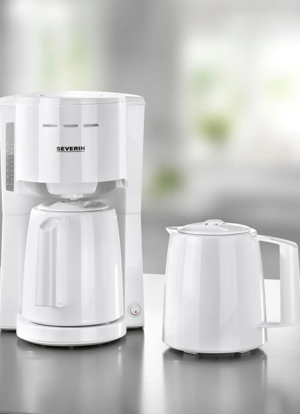 Severin Kaffeemaschine mit 2 Thermokannen