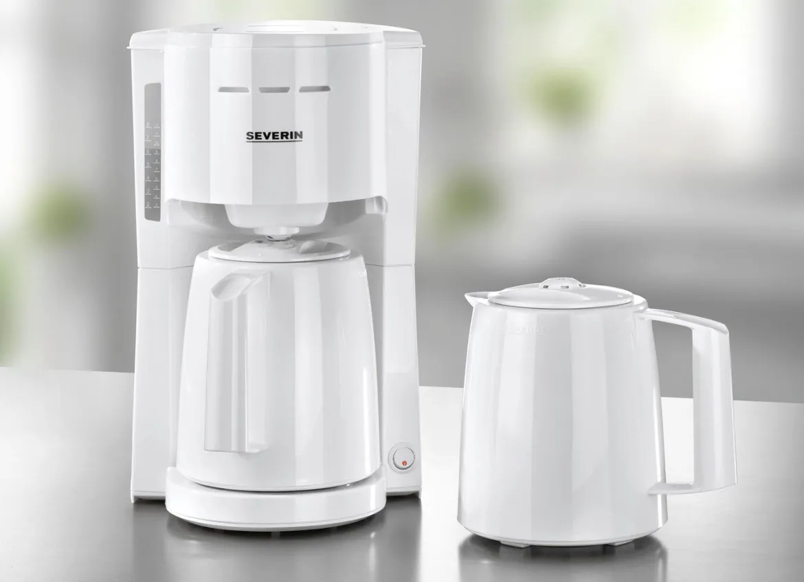 Severin Kaffeemaschine mit 2 Thermokannen