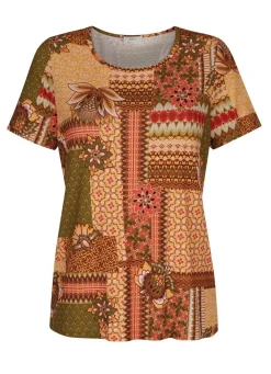 Shirt in gepatchter Optik