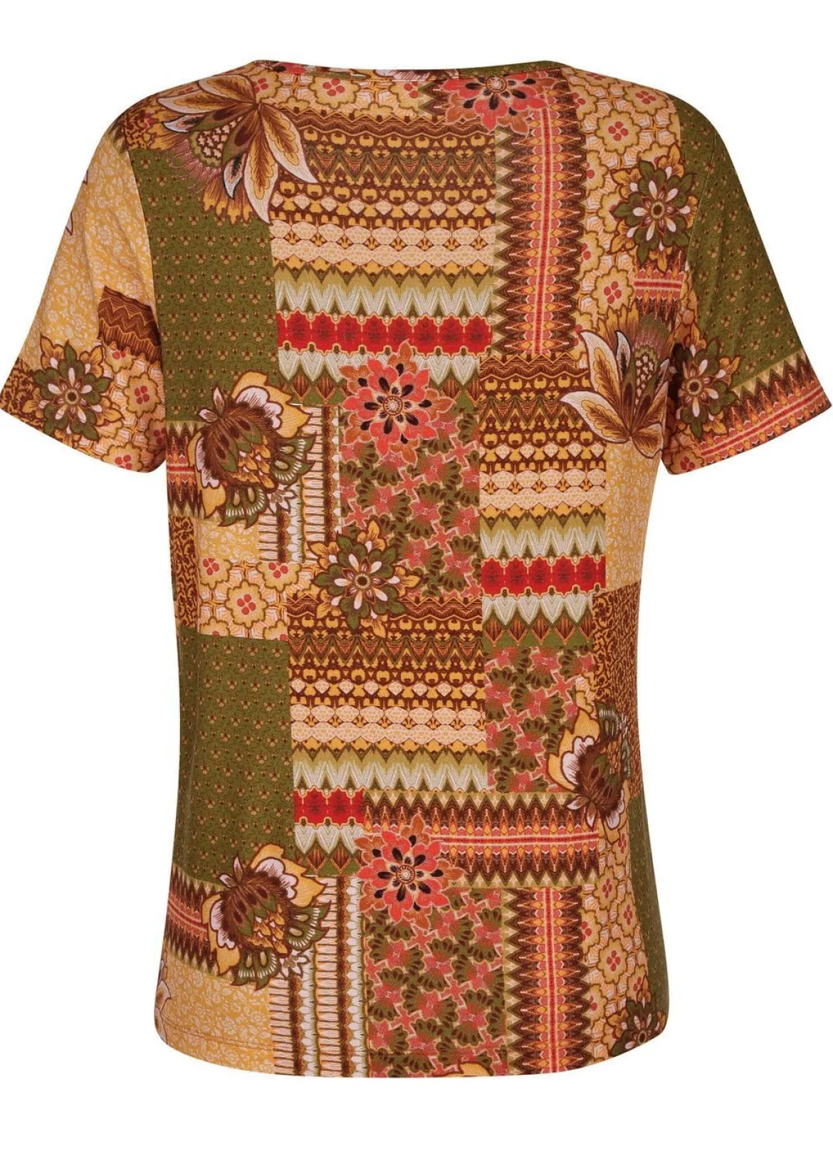 Shirt in gepatchter Optik