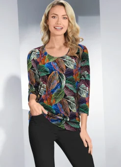 Shirt mit farbbrillantem Druck