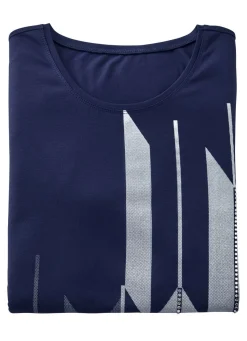 Shirt mit Kontrastdruck