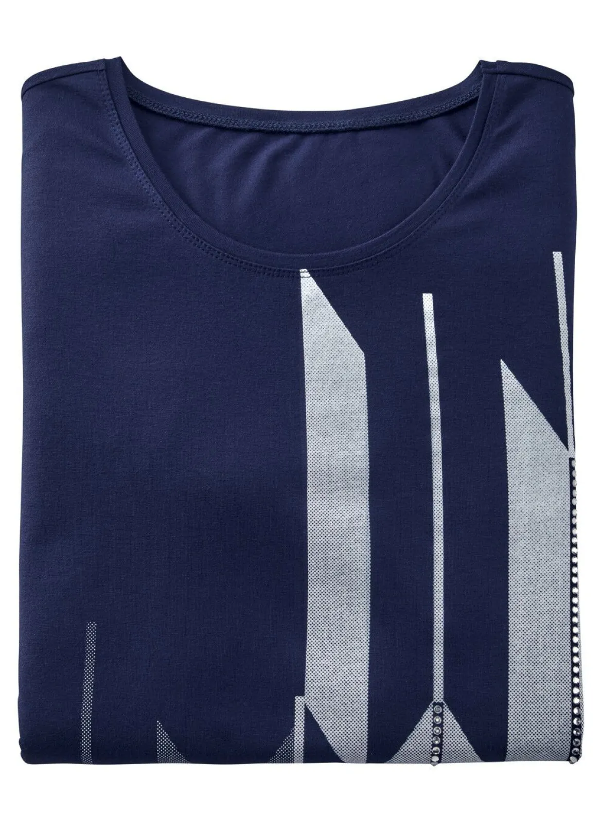 Shirt mit Kontrastdruck