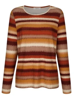 Shirt mit modischem Ringeldessin