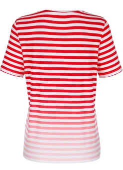 Shirt mit platziertem Druckmotiv