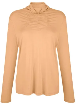 Shirt mit Raffungen in 5 Farben