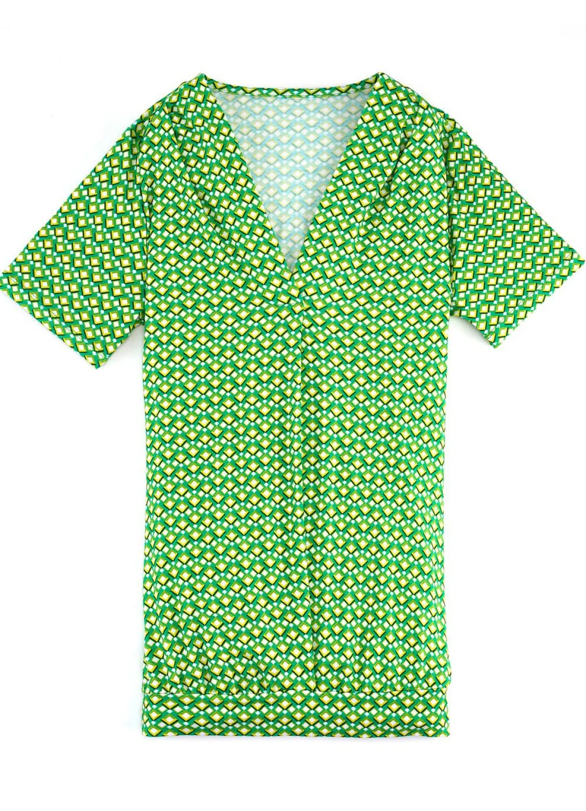Shirt mit rückwärtiger Smokverarbeitung in 2 Farben