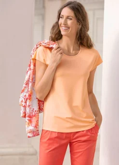 Shirt mit Rundhalsausschnitt