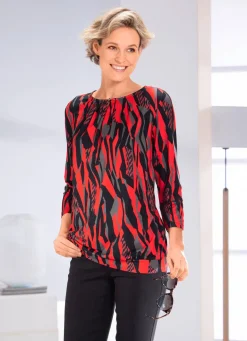 Shirt mit Schlingenknopfverschluss