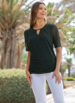 Shirt-Tunika in 2-in-1-Optik