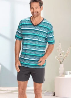 Shorty mit V-Ausschnitt
