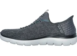 SKECHERS, Herren-Sneaker, mit geformter Slip-Ins Fersenplatte