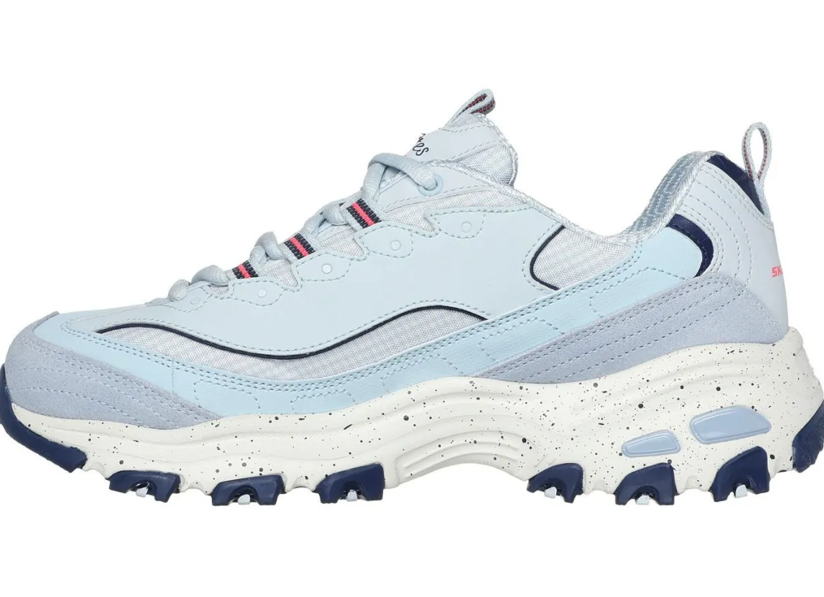 SKECHERS Schnür-Sneaker mit Veloursleder-Besätzen